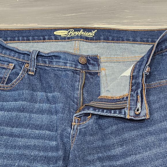 Old Navy Boyfriend Jeans Size 12 Regular Mid Rise - Picture 6 of 9